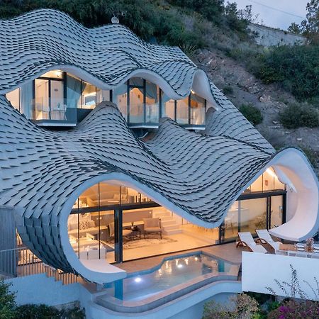 Rentitspain Casa Del Acantilado Piscina Climatizada サロブレーニャ エクステリア 写真