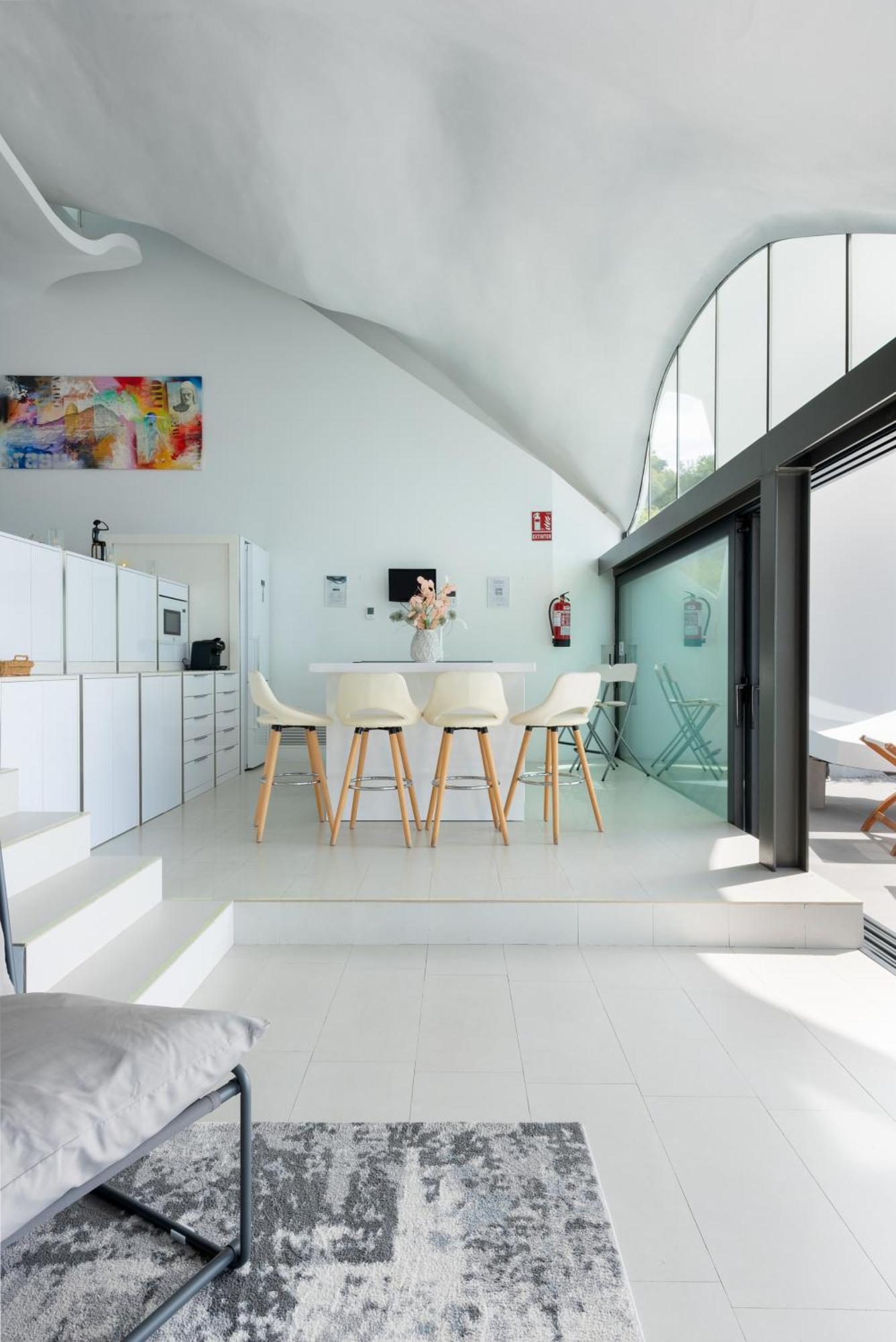 Rentitspain Casa Del Acantilado Piscina Climatizada サロブレーニャ エクステリア 写真