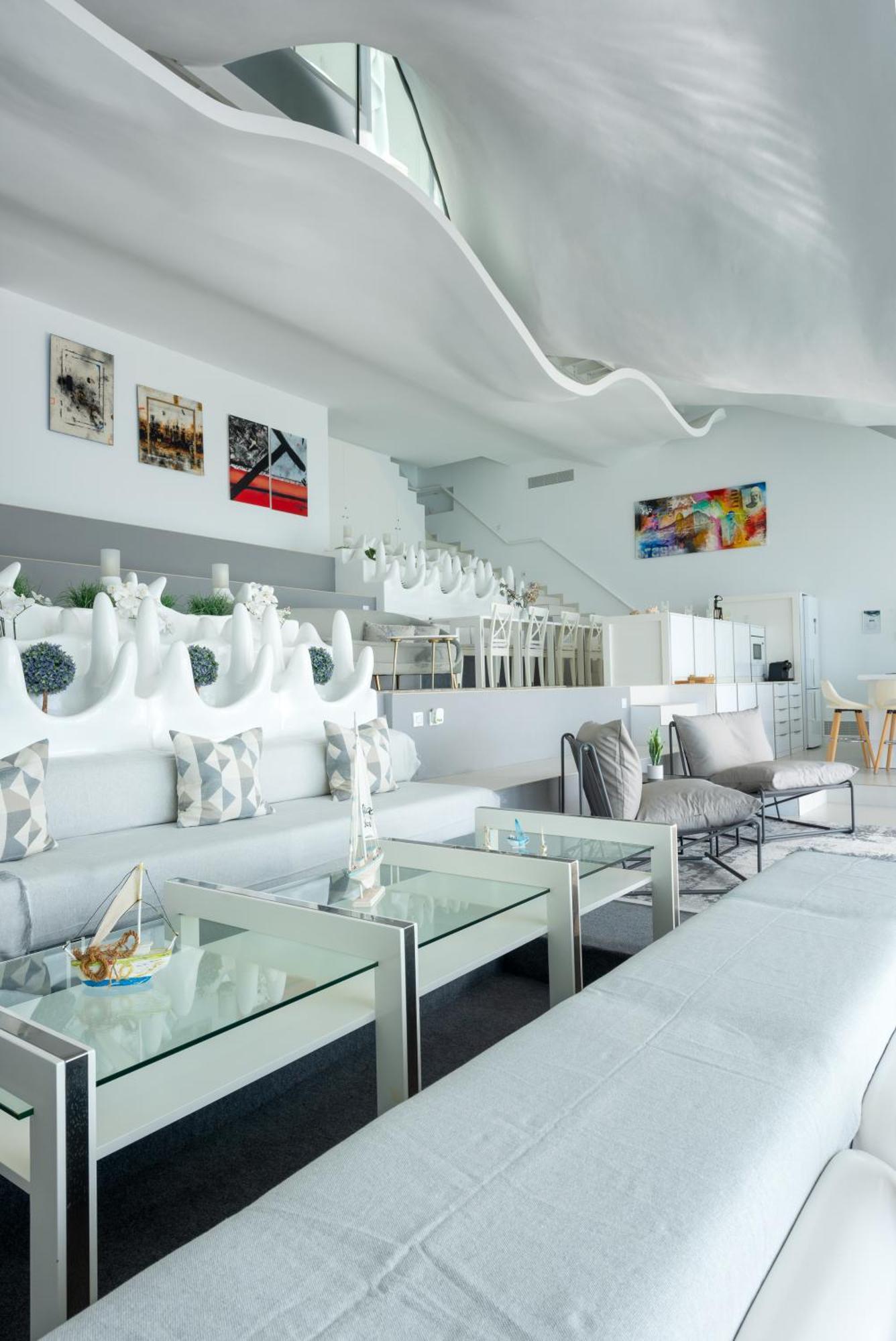 Rentitspain Casa Del Acantilado Piscina Climatizada サロブレーニャ エクステリア 写真