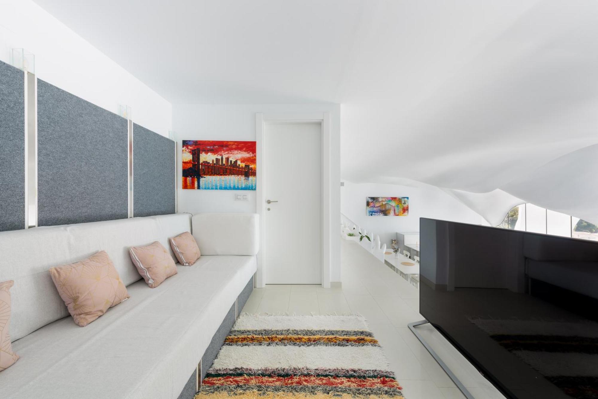Rentitspain Casa Del Acantilado Piscina Climatizada サロブレーニャ エクステリア 写真