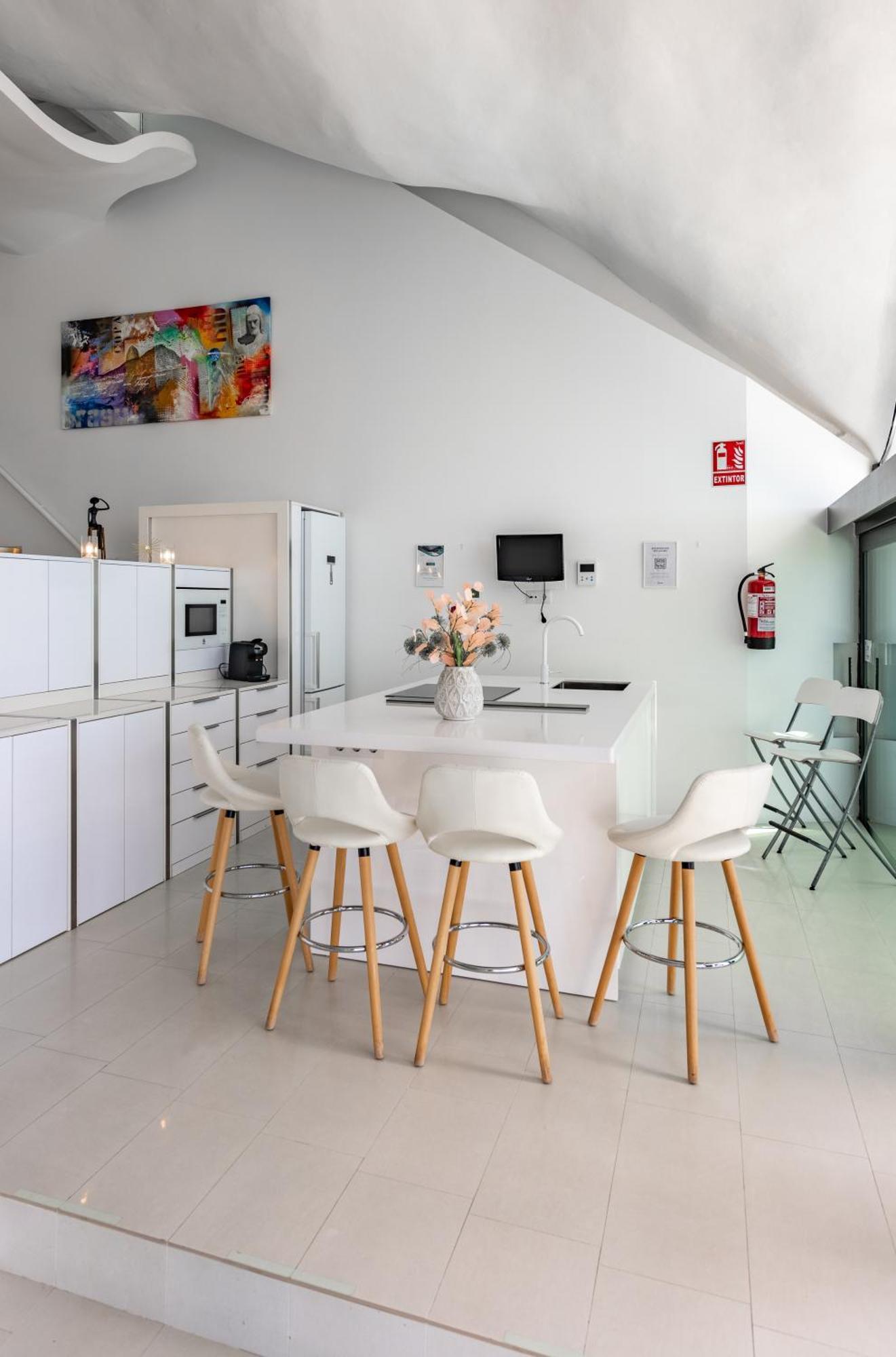 Rentitspain Casa Del Acantilado Piscina Climatizada サロブレーニャ エクステリア 写真
