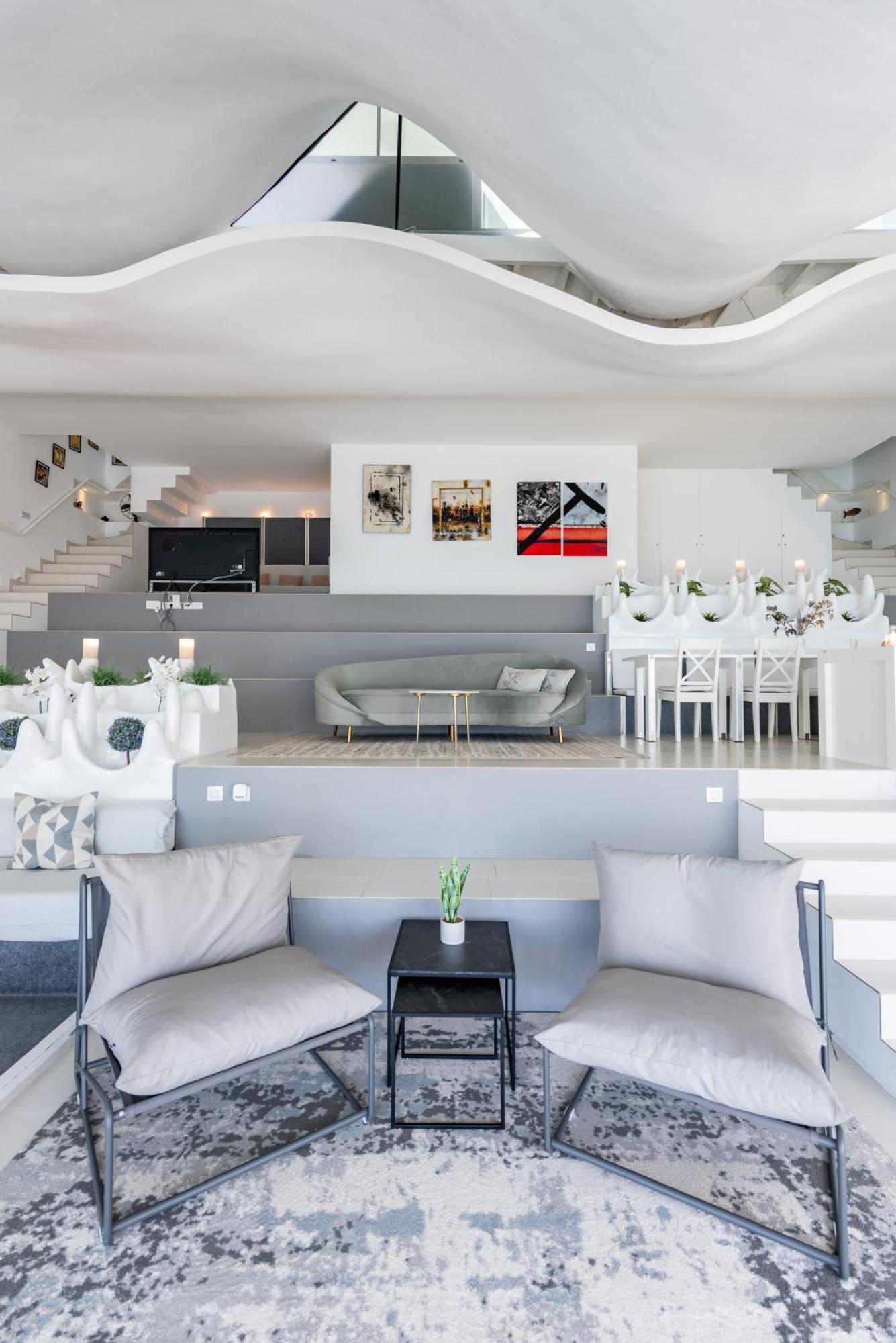 Rentitspain Casa Del Acantilado Piscina Climatizada サロブレーニャ エクステリア 写真